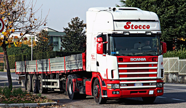 Обои картинки фото scania 164l, автомобили, scania, швеция, ab, дизельные, двигатели, судовые, автобусы, грузовые