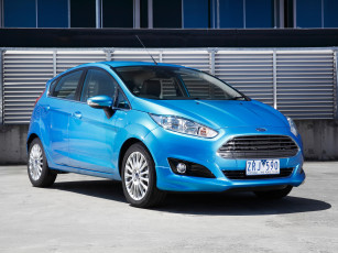 обоя автомобили, ford, 5-door, s, fiesta, синий, 2013г, au-spec