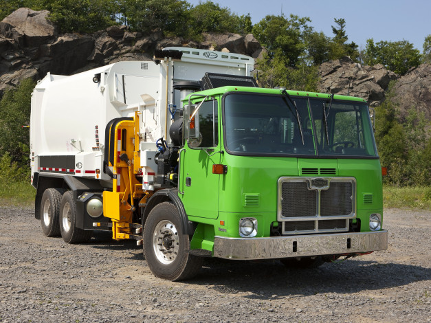 Обои картинки фото автомобили, мусоровозы, autocar