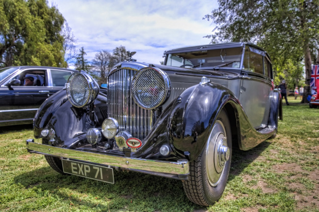 Обои картинки фото 1938 bentley 4 14 litre sport saloon, автомобили, выставки и уличные фото, выставка, автошоу