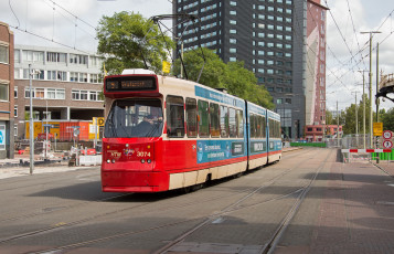 Картинка техника трамваи рельсы трамвай