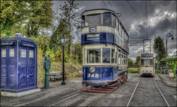 Картинка техника трамваи трамвай рельсы