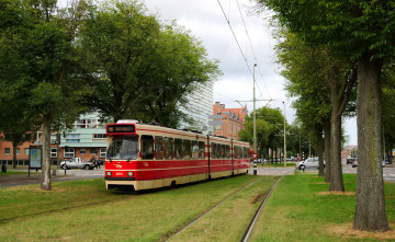 Картинка техника трамваи трамвай рельсы