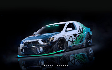 Картинка автомобили виртуальный+тюнинг mitsubishi
