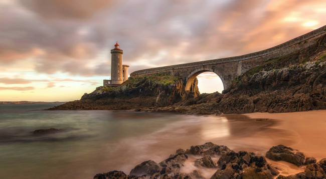 Обои картинки фото природа, маяки, маяк, побережье