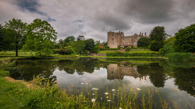 Обои картинки фото sizergh castle, города, замки англии, замок