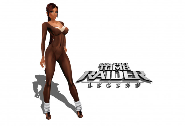 Обои картинки фото видео игры, tomb raider,  legend, фон, взгляд, униформа, девушка