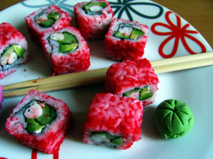 Картинка еда рыба +морепродукты +суши +роллы роллы