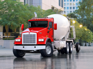 Картинка kenworth+w900s+mixer+2005 автомобили kenworth авто