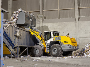 Картинка техника фронтальные+погрузчики liebherr