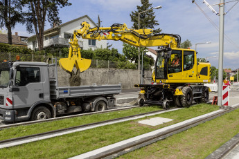 Картинка техника экскаваторы liebherr