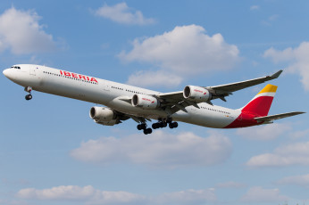 Картинка airbus+a340-600 авиация пассажирские+самолёты авиалайнер