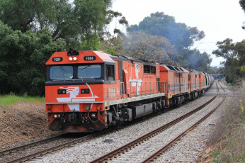 Картинка техника поезда состав локомотив