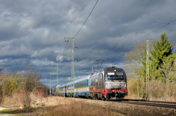 Картинка техника поезда локомотив состав