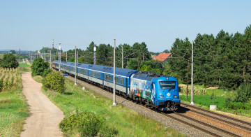 Картинка техника поезда состав локомотив