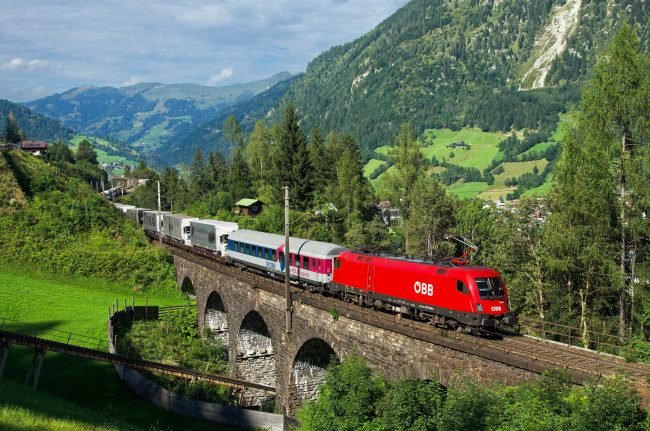 Обои картинки фото техника, поезда, состав, локомотив