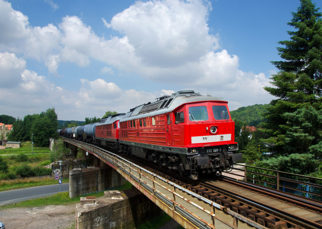 Обои картинки фото техника, поезда, локомотив, состав