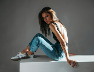 Картинка девушка девушки -unsort+ блондинки +светловолосые модель alina meyster