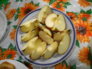 Картинка еда Яблоки яблоки