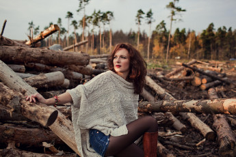 Картинка девушка девушки -unsort+ брюнетки темноволосые дарья лузина модель