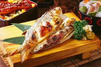 Картинка еда рыба +морепродукты +суши +роллы снедь