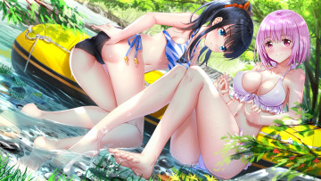 обоя аниме, ssss, gridman, takarada, rikka, swordsouls, shinjou, akane