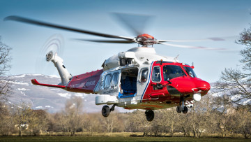 Картинка leonardo+aw189 авиация вертолёты вертушка