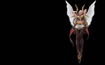 Картинка фэнтези ангелы it's not an angel mam ba ассасин арт аниме крылья