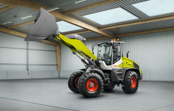 Картинка техника фронтальные+погрузчики claas