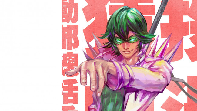 Обои картинки фото аниме, kill la kill, sanageyama, uzu, круши, кромсай, kill, la