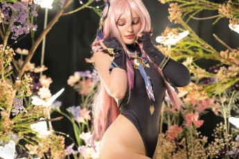 Картинка hioshicos девушки -+креатив +косплей девушка женщина разноцветная сексуальная модель звезда позирует разная обувь верхняя стильная одежда нижнее эротическое бельё трусы лифчик аксессуары макияж колготки чулки и множество элементов на фотографии