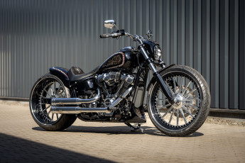 обоя мотоциклы, harley-davidson, softail, breakout, customized, custombikes, crossout