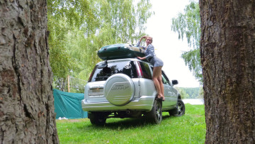 обоя автомобили, -авто с девушками, honda