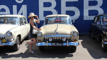 обоя автомобили, -авто с девушками, красивая, девушка