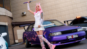 Картинка автомобили -авто+с+девушками toyota corona