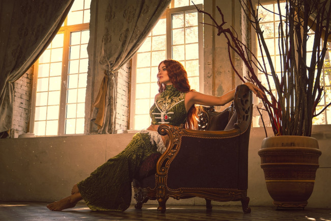 Обои картинки фото katssby, девушки, софия летяго , sophie katssby, девушка, женщина, рыжая, светлая, тёмная, сексуальная, модель, звезда, позирует, разная, обувь, верхняя, стильная, одежда, нижнее, эротическое, бельё, трусы, лифчик, колготки, чулки, аксессуары, макияж, и, множество, элементов, на, фотографии