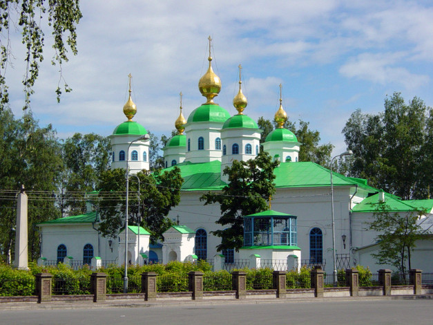Обои картинки фото воскресенский, собор, Череповце, города, православные, церкви, монастыри
