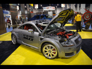 Картинка audi tt автомобили выставки уличные фото