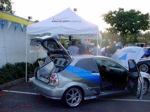 Картинка honda civic kenwood автомобили