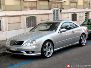 Картинка mercedes cl63 amg автомобили benz