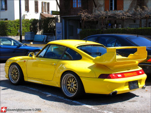 Картинка porsche 993 turbo автомобили
