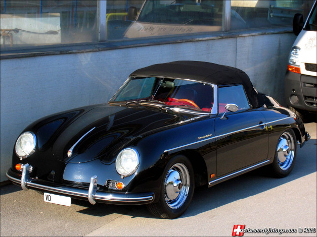 Обои картинки фото porsche, 356, speedster, replica, автомобили
