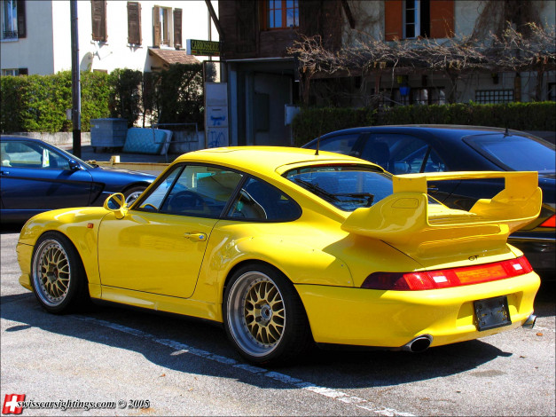 Обои картинки фото porsche, 993, turbo, автомобили