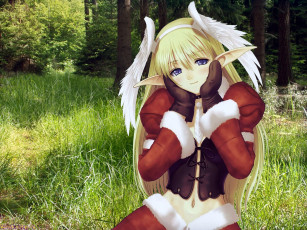 Картинка аниме shining tears wind