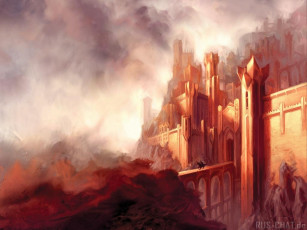 Картинка фэнтези замки