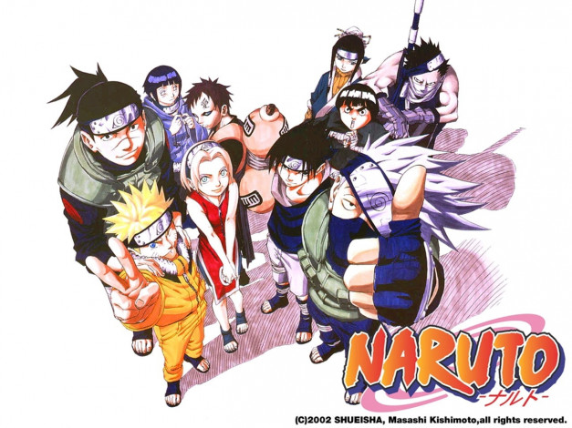 Обои картинки фото аниме, naruto, zabuza, haku, sakura, shinobi, gaara