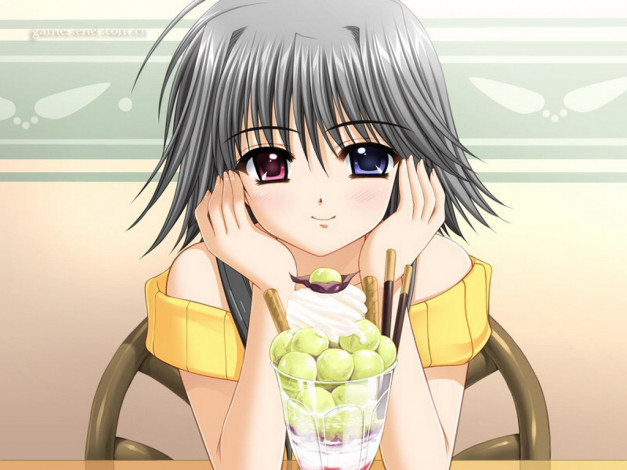 Обои картинки фото аниме, shuffle