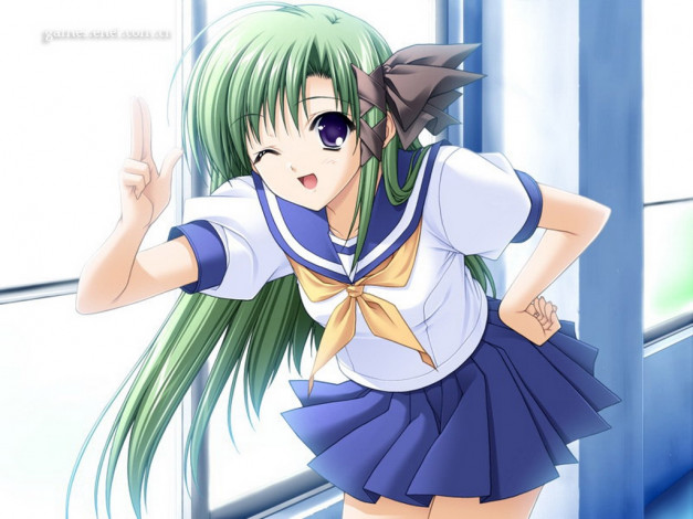 Обои картинки фото аниме, shuffle