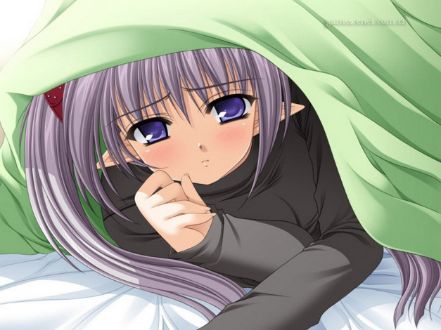 Обои картинки фото аниме, shuffle