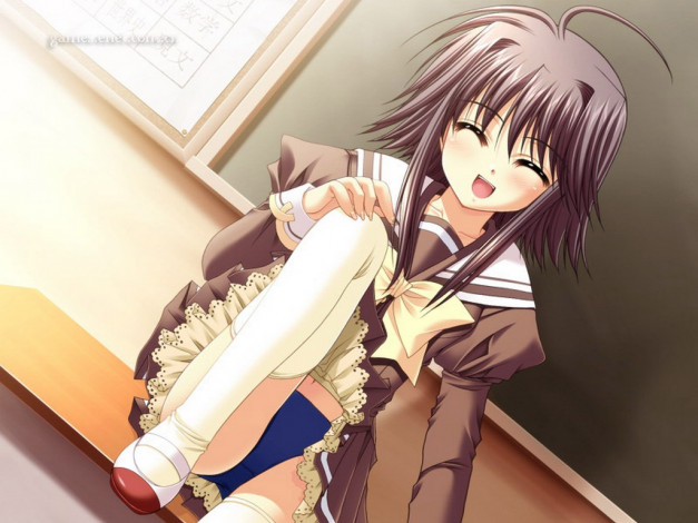 Обои картинки фото аниме, shuffle